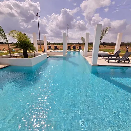 Κατάλυμα σε φάρμα Molle Con Piscina